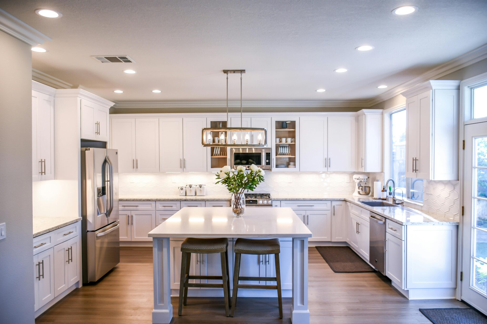Transitional Kitchen Remodel in Miami, FL by Fab's Construction & Remodeling project photo